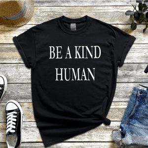 Handmade Be a Kind Human T-shirt
